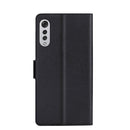For LG Velvet Ultra-thin Voltage Side Buckle PU + TPU Leather Phone Case(Black)