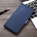 For LG Velvet Ultra-thin Voltage Side Buckle PU + TPU Leather Phone Case(Blue)