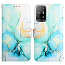 For OPPO A94 5G / A95 5G / F19 Pro+ 5G / Reno5 Z PT003 Marble Pattern Flip Leather Phone Case(LS003)