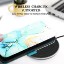 For OPPO A94 5G / A95 5G / F19 Pro+ 5G / Reno5 Z PT003 Marble Pattern Flip Leather Phone Case(LS003)