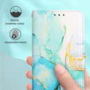 For OPPO A94 5G / A95 5G / F19 Pro+ 5G / Reno5 Z PT003 Marble Pattern Flip Leather Phone Case(LS003)