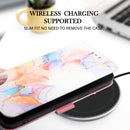 For OPPO A94 5G / A95 5G / F19 Pro+ 5G / Reno5 Z PT003 Marble Pattern Flip Leather Phone Case(LS004)
