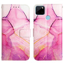 For Realme C21Y / C25Y PT003 Marble Pattern Flip Leather Phone Case(LS001)