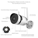 D18 3MP IP66 Waterproof HD Surveillance WiFi Camera(EU Plug)