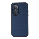 For Huawei nova 9 SE Fine Hole Carbon Fiber Texture Shockproof Phone Case(Blue)