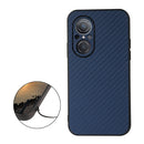 For Huawei nova 9 SE Fine Hole Carbon Fiber Texture Shockproof Phone Case(Blue)