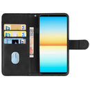 For Sony Xperia 10 IV Leather Phone Case(Black)