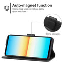 For Sony Xperia 10 IV Leather Phone Case(Black)