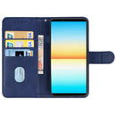 For Sony Xperia 10 IV Leather Phone Case(Blue)