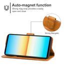 For Sony Xperia 10 IV Leather Phone Case(Brown)