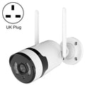 D19 3MP IP66 Waterproof Intelligent Double Light WiFi Camera(UK Plug)