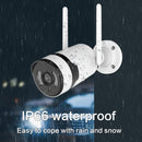 D19 3MP IP66 Waterproof Intelligent Double Light WiFi Camera(UK Plug)