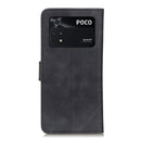 For Xiaomi Poco M4 Pro 4G KHAZNEH Retro Texture Horizontal Flip Leather Phone Case(Black)