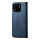 For Xiaomi Redmi 10C Denim Texture Leather Phone Case(Blue)
