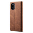For Huawei nova 9 SE Denim Texture Leather Phone Case(Brown)