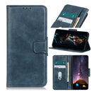 For Xiaomi Poco M4 Pro 4G Mirren Crazy Horse Texture Horizontal Flip Leather Phone Case with Holder & Card Slots & Wallet(Blue)