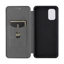 For Nokia G11 / G21 Carbon Fiber Texture Leather Phone Case(Black)