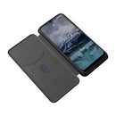 For Nokia G11 / G21 Carbon Fiber Texture Leather Phone Case(Black)