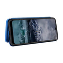 For Nokia G11 / G21 Carbon Fiber Texture Leather Phone Case(Blue)