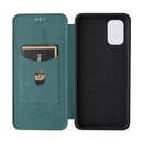 For Nokia G11 / G21 Carbon Fiber Texture Leather Phone Case(Green)
