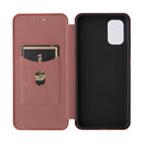 For Nokia G11 / G21 Carbon Fiber Texture Leather Phone Case(Brown)
