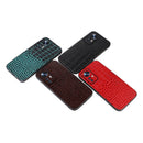 For Xiaomi 12 Pro Crocodile Top Layer Cowhide Leather Phone Case(Black)