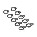 5 Pairs Non-Slip Silicone Earphone Ferrule Set for Sony LinkBuds Ear Cap(Black)