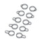 5 Pairs Non-Slip Silicone Earphone Ferrule Set for Sony LinkBuds Ear Cap(Grey)