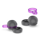 5 Pairs Non-Slip Silicone Earphone Ferrule Set for Sony LinkBuds Ear Cap(Purple)