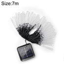 7m 50 LEDs Outdoor Waterproof Solar Bubble Stick String Lights(Warm Light)