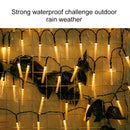 7m 50 LEDs Outdoor Waterproof Solar Bubble Stick String Lights(Warm Light)
