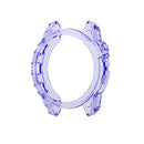 For Garmin Fenix 7 TPU Half-pack Candy Color Watch Case(Transparent Blue)