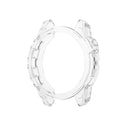 For Garmin Fenix 7 TPU Half-pack Candy Color Watch Case(Transparent)