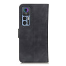 For TCL 30 5G / 30+ 5G KHAZNEH Retro Texture Leather Phone Case(Black)