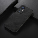 For Xiaomi 12 Pro Cowhide Texture PU Phone Case(Black)