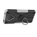 For Nokia G10 / G20 Armor Bear Shockproof PC + TPU Phone Protective Case with Ring Holder(White)