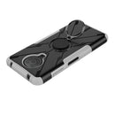 For Nokia G10 / G20 Armor Bear Shockproof PC + TPU Phone Protective Case with Ring Holder(White)