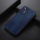 For Xiaomi 12 / 12X Yellow Cow Texture PU Phone Case(Blue)