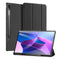 For Lenovo Tab P12 Pro DUX DUCIS Domo Magnetic Smart Leather Tablet Case(Black)