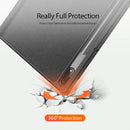 For Lenovo Tab P12 Pro DUX DUCIS Domo Magnetic Smart Leather Tablet Case(Black)