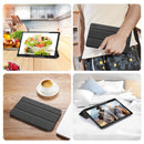 For Lenovo Tab P12 Pro DUX DUCIS Domo Magnetic Smart Leather Tablet Case(Black)