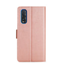 For OPPO Find X2 Ultra-thin Voltage Side Buckle PU + TPU Leather Phone Case(Rose Gold)