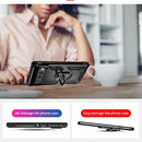 For Google Pixel 7 Pro Shockproof TPU + PC Protective Case with 360 Degree Rotating Holder(Black)