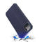 iPhone 11 DUX DUCIS Skin X Series PU + TPU Horizontal Flip Leather Case with Holder & Card Slots(Blue)