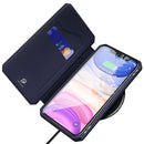 iPhone 11 DUX DUCIS Skin X Series PU + TPU Horizontal Flip Leather Case with Holder & Card Slots(Blue)