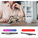 For Samsung Galaxy A03s US Version Shockproof TPU + PC Phone Case with Holder(Gold)