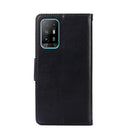 For OPPO A94 5G / F19 Pro+ / Reno5 Z Crystal Texture Leather Phone Case(Black)