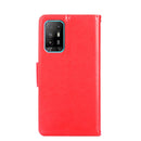 For OPPO A94 5G / F19 Pro+ / Reno5 Z Crystal Texture Leather Phone Case(Red)