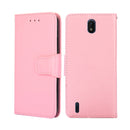 For Nokia C01 Plus / C1 2nd Editon Crystal Texture Leather Phone Case(Pink)