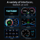 F11 Multi-function LCD HD OBD Detection Instrument GPS Head-up Display